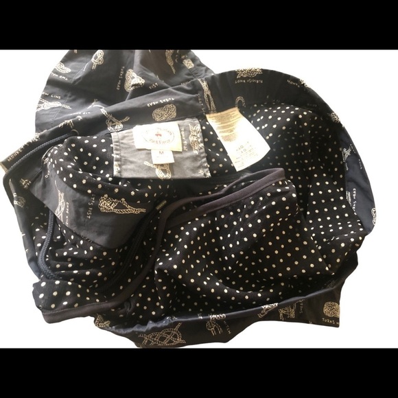 Brooks Brothers Navy Printed Sailor Knot Swim Trunks/Shorts Sz. M Inner Lined - Picture 6 of 7